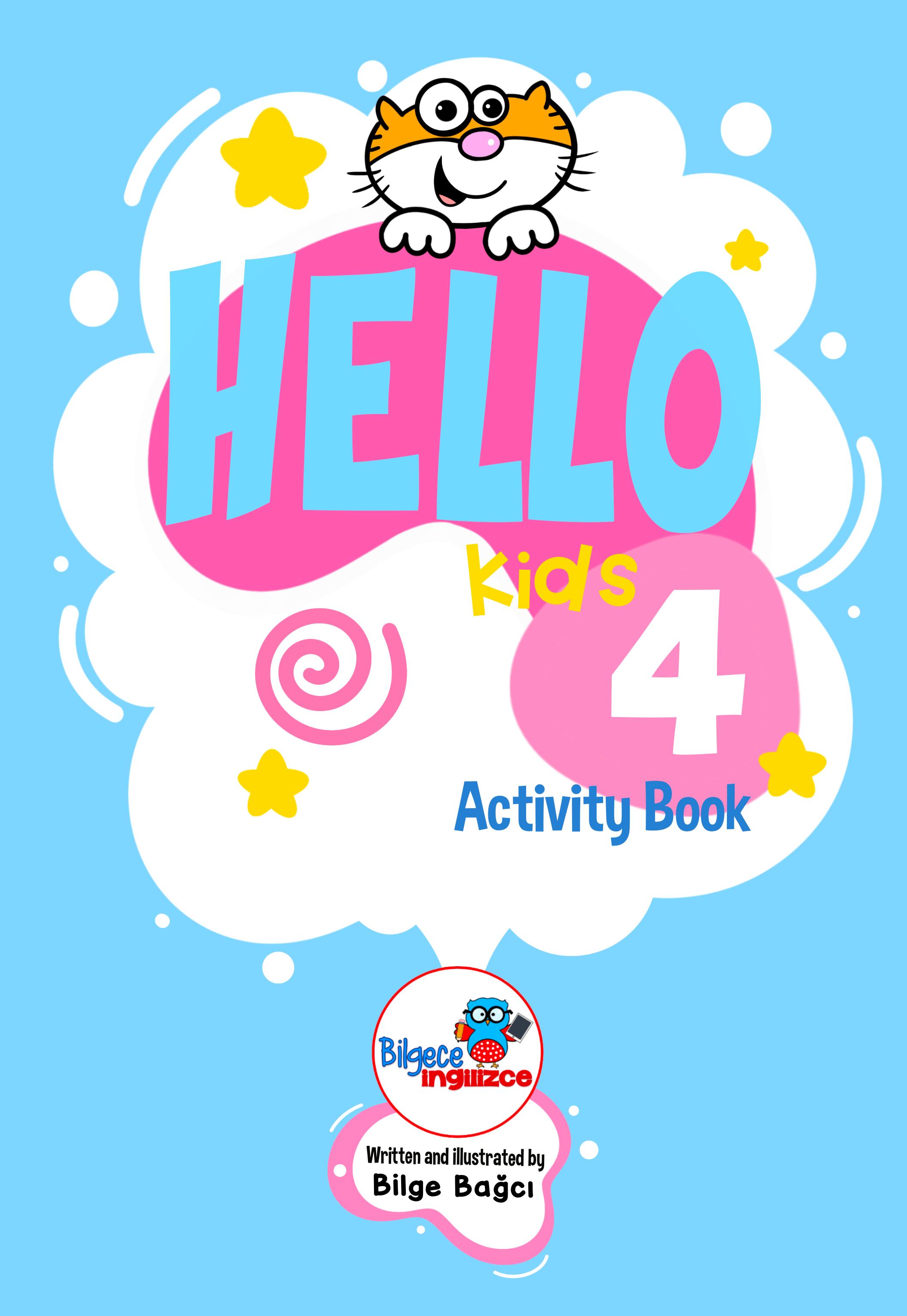 HELLO Kids Activity Book 4 - 390.00 TL